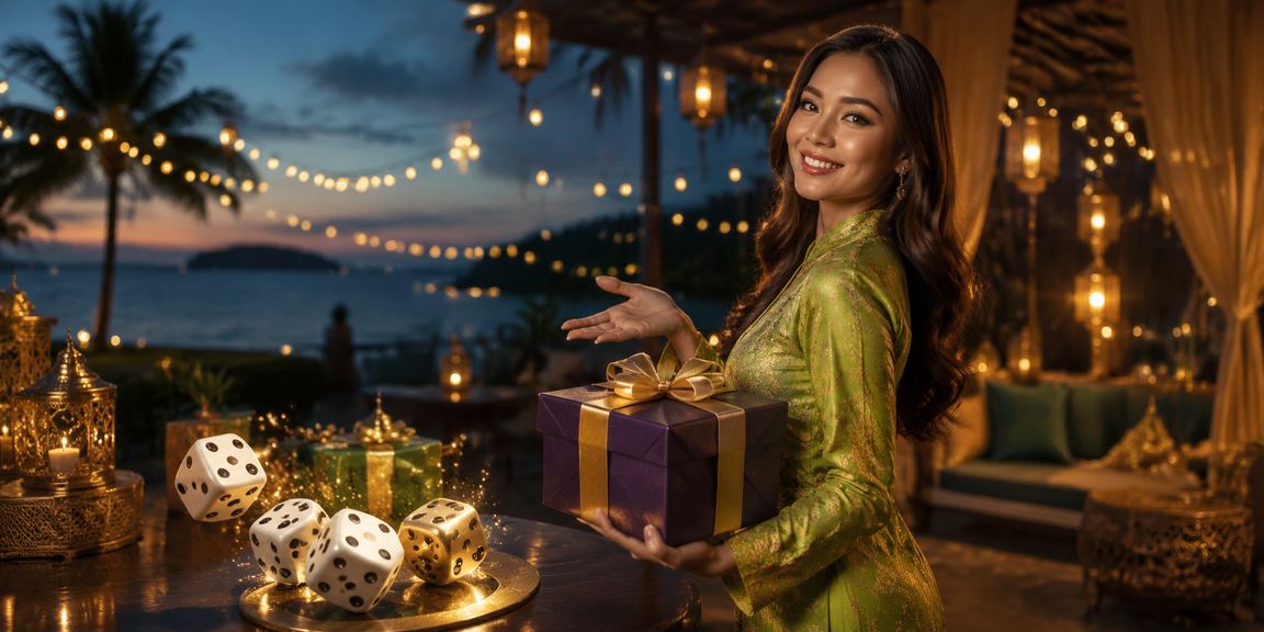 Sic Bo dice game in a festive Hari Raya atmosphere at md88 Langkawi